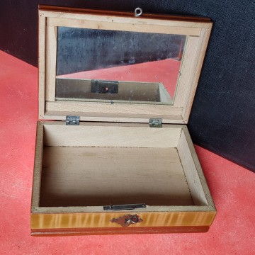 Caja de madera antigua joyero antiguo de madera comprar online