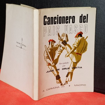 Cancionero música popular País Vasco partituras folklore País Vasco