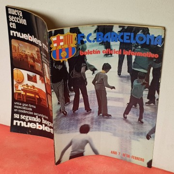 F. C. Barcelona Boletín Oficial informativo 46 revistas Barça antiguas