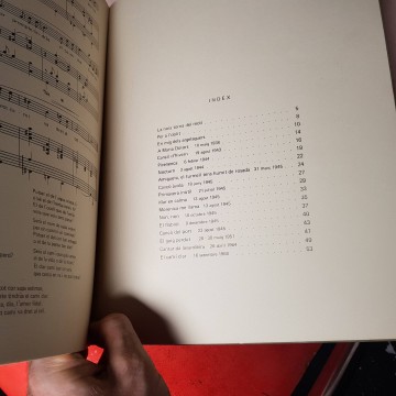 Partituras Lluis María Millet de Witt cançons per a veu i piano voz