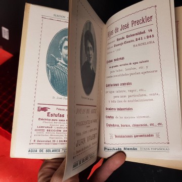 Gran Teatro del Liceo programa gli ugonotti 1915-16 ópera Meyerbeer