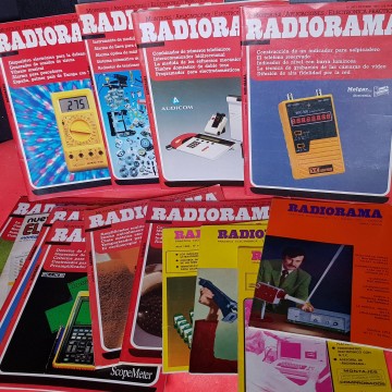 Radiorama revistas de electrónica antiguas lote comprar revista