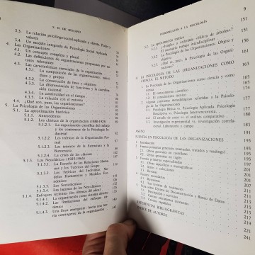 Introducción a la psicología de las organizaciones S D de Quijano