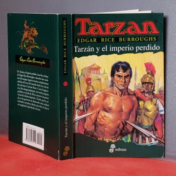 Tarzán y el imperio perdido Edgar Rice Burroughs editorial Edhasa