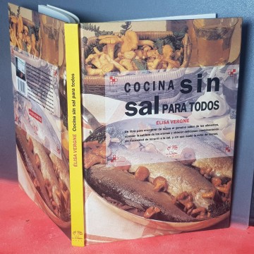Libro recetas sin sal cocina sin sal para todos elisa vergne comprar