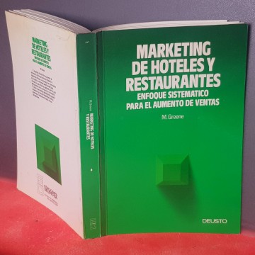 Marketing de hoteles y restaurantes para aumento de ventas libro