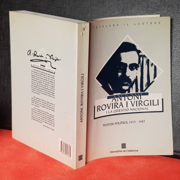 Antonio Rovira i Virgili textos polítics i la qüestió Nacional