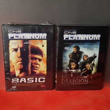 lote películas DVD la última Legión basic John Travolta lote películas