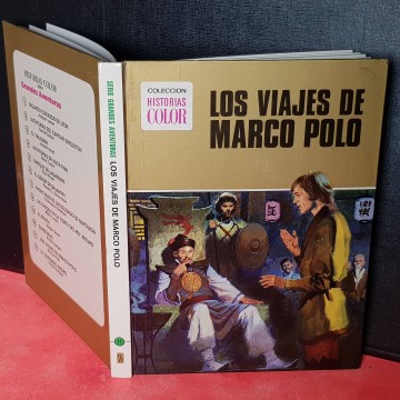 Los viajes de Marco Polo colección historias color 11 novela juvenil