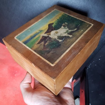 Caja puros rumbo vacía cajas de puros vacías de madera comprar antigua