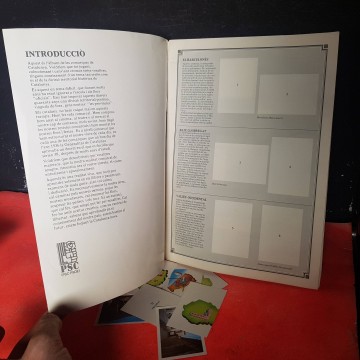 Álbum cromos les comarques de Catalunya PSC-PSOE comprar álbumes