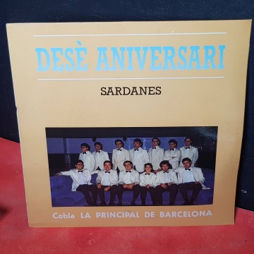 Sardanes Cobla la principal de Barcelona, vinilo LP.