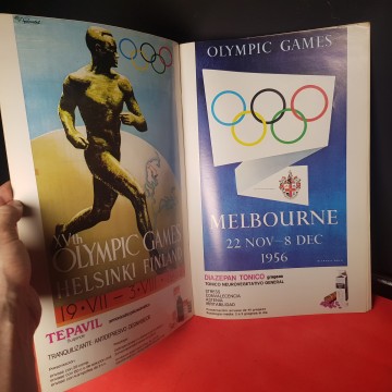 Emoción y olimpiadas, álbum de 12 pósters