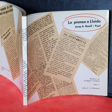 La premsa a Lleida Josep Rosell i Pujol llibre història premsa Lleida
