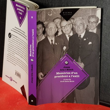 Josep Irla i Bosch memòries d'un president a l'exili llibre president