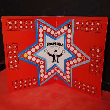Sospechas el juego de las 10 pistas tablero Falomir juego de mesa
