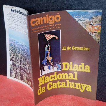 11 setembre 1976 Diada nacional de Catalunya revista canigo 466