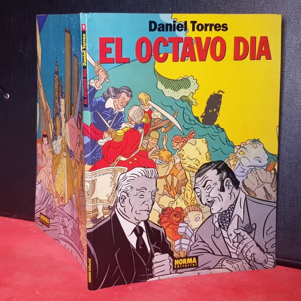 El octavo día Daniel Torres Norma Editorial cómic librería online El octavo día Daniel Torres Norma Editorial cómic librería online