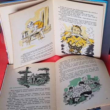 Libros escolares antiguos niños libro de lectura c. Bartra  infantil