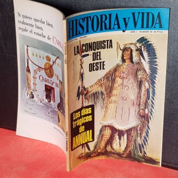 Revista historia y vida 10 tragedia de Annual conquista del Oeste