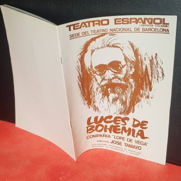 Luces de Bohemia compañía Lope de Vega dirección José Tamayo programa