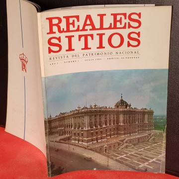 Revista Reales Sitios primer número uno revista patrimonio nacional