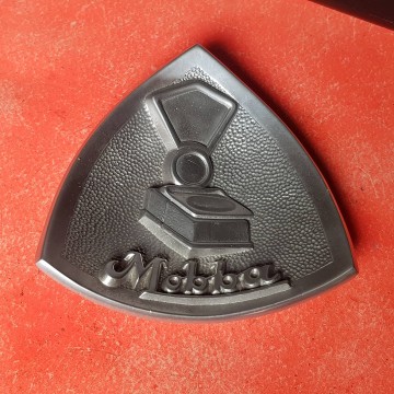 Basculas mobba placa metálica en relieve antigüedades curiosidades