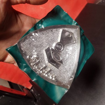 Basculas mobba placa metálica en relieve antigüedades curiosidades