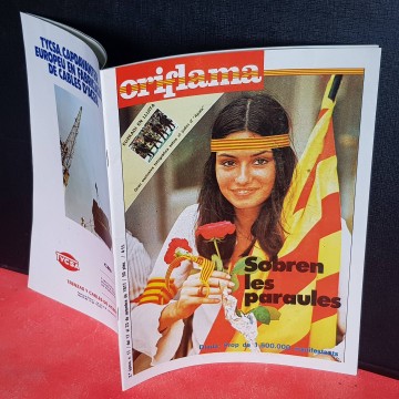 Diada 1977 revista oriflama manifestacions Barcelona apala judici