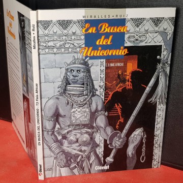 en busca del unicornio 3 finis Africae cómic Ana Miralles Ruiz