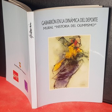 Vicente Gabarrón en la dinámica del deporte mural historia olimpismo