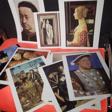Colección de láminas Museo Thyssen Bornemisza pinturas arte cuadros
