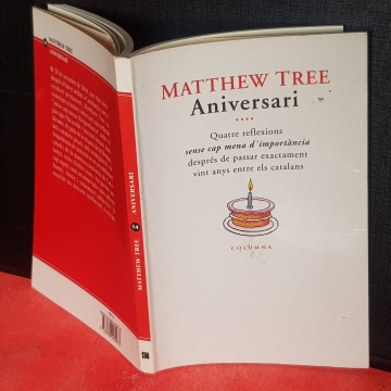 Llibres de Matthew tree en català aniversari assaig en català comprar