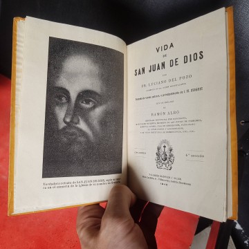 Biografía Santos Vida de San Juan de Dios Luciano del pozo libro