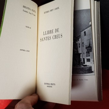 Llibre del Monestir de Santes Creus Eufemia fort llibres en català