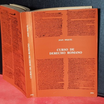 Curso de Derecho Romano Joan Miquel leyes antigua Roma libro