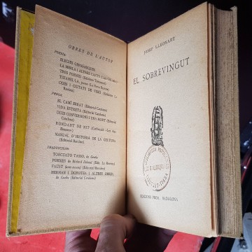 Novel.les antigues en català llibreria Josep Lleonart i Maragall