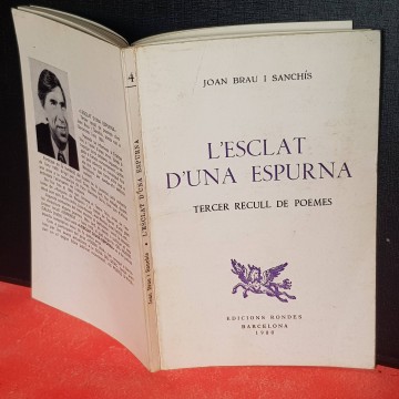Joan Brau i Sanchís l'esclat d'una espurna llibre poemes llibreria