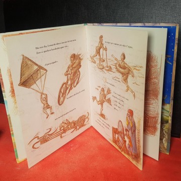 Contes descatalogats en català a Leonardo da Vinci i el noi Volador