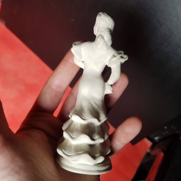 figura flamenca de cerámica bailaora flamenca de cerámica figuras