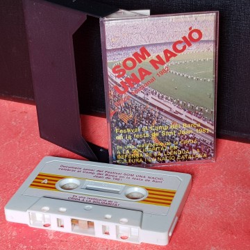 Diada nacional de Catalunya 1982 cassette Som una nació la crida