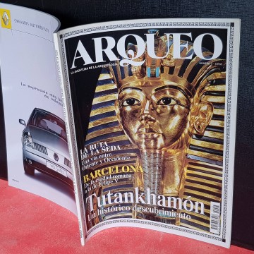 Revistas de arqueología antiguas Tutankamón Ruta de la Seda librería