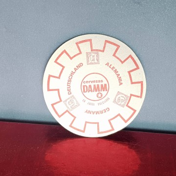 Cervezas Damm Alemania Germany Jorba preciados posavasos raro difícil