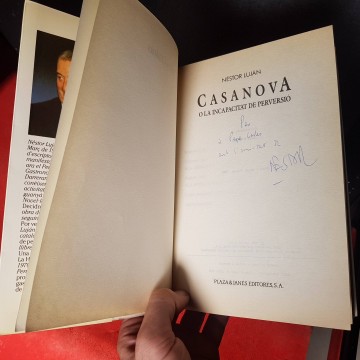 Nestor Lujan firma Casanova O la incapacitat de perversió biografia