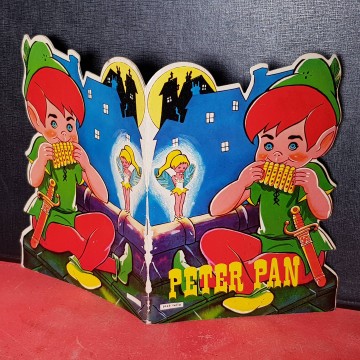 Cuentos troquelados antiguos Peter Pan colección troquelados president