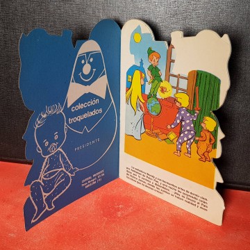 Cuentos troquelados antiguos Peter Pan colección troquelados president