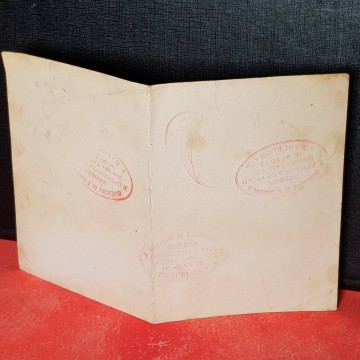 RCD Espanyol carnet diploma socio preferente 1958 r.c.d. español