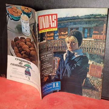 Brigitte Bardot en Río de Janeiro  Festival Sanremo Revista ondas 268