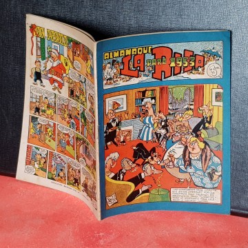 Almanaque la risa para 1953 comics antiguos años 50 raros difícil