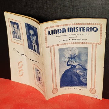 Linda misterio libreto opereta Augusto Alguero Rosita Fornés ópera